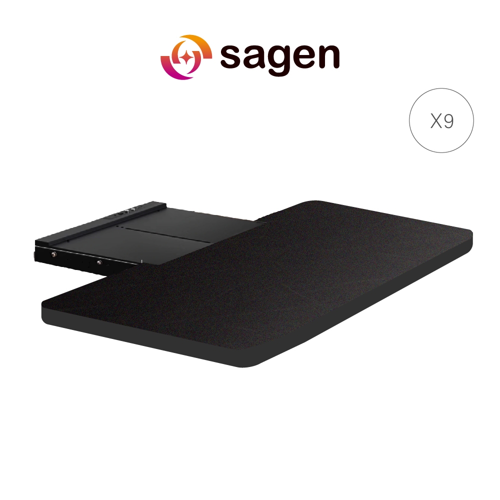 sagen X9 大尺寸雷射電視專用 智能智慧電動伸縮平台 黑