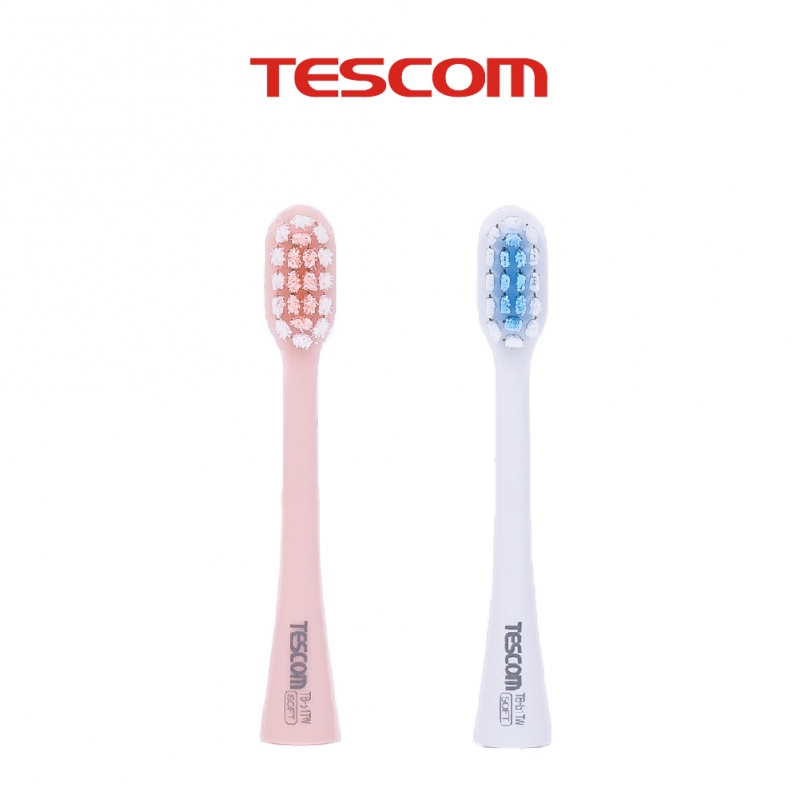 TESCOM TB1TW 音波電動牙刷頭 5入