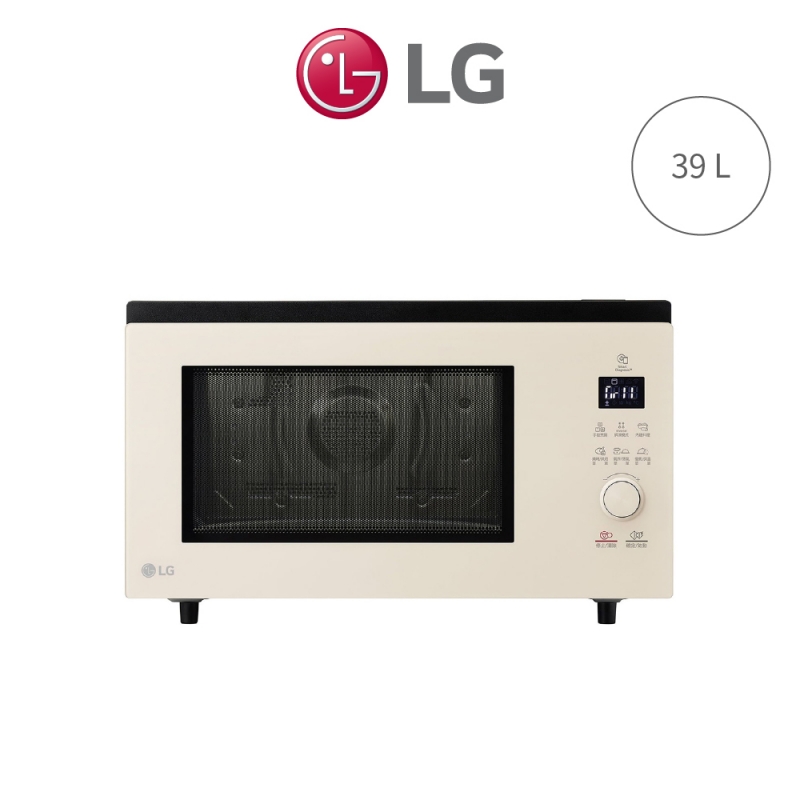 LG MJ3965BCP｜Objet Collection® 智慧變頻蒸烘烤微波爐｜39L