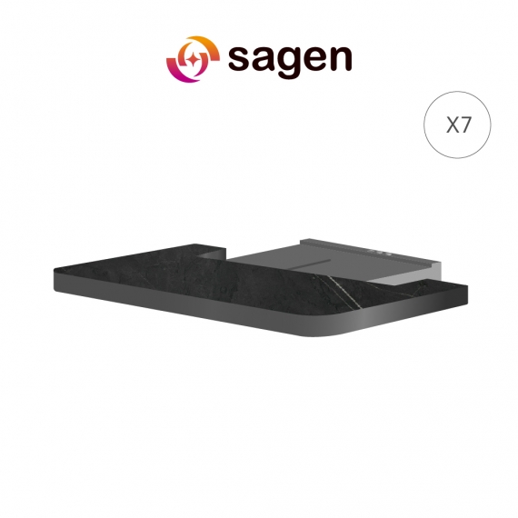 sagen│X7│雷射電視專用 智能智慧電動伸縮平台│黑