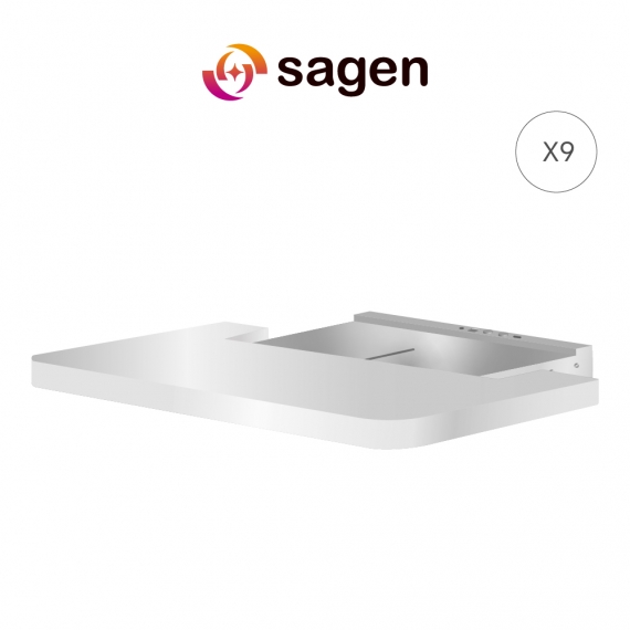 sagen│X9│大尺寸雷射電視專用 智能智慧電動伸縮平台│白